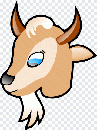 Tête, visage, chèvre, barbe PNG