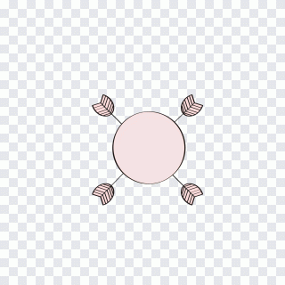 Sister Cupid Icon, Pink Arrow Border, love PNG