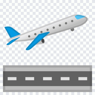Flugzeug, Emoji, Fahrzeug, Transport, Abflug PNG