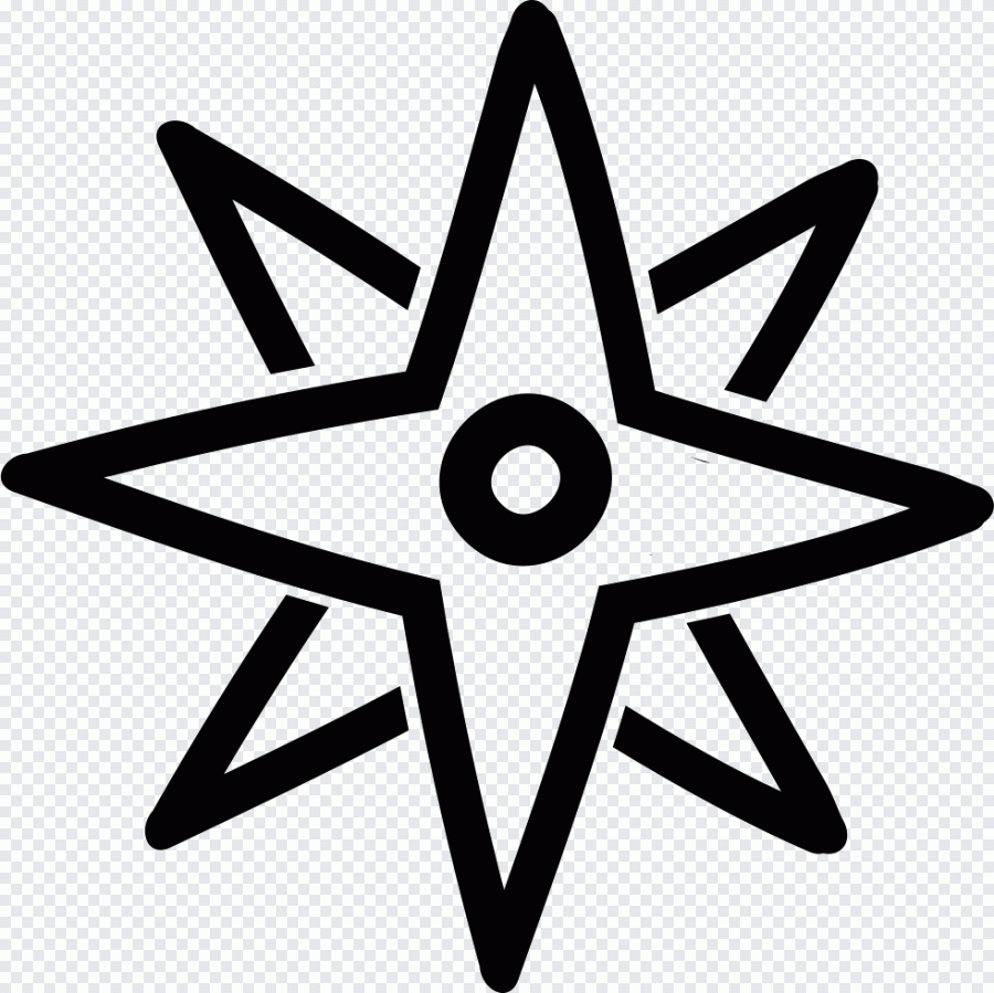 Dreieck, Kompassrose, Wind, handgezeichnet PNG