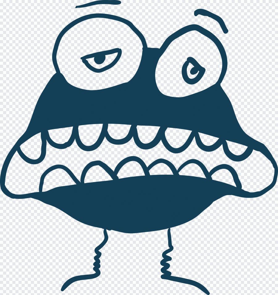 Monstre, mignon, fille mignonne PNG