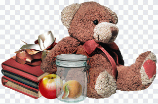Ours brun, ours en peluche, ours, cadeau PNG