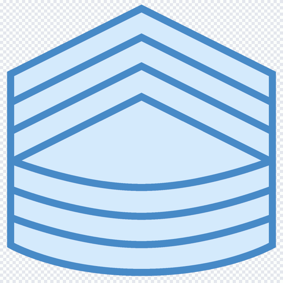Rectangle, armée, officier, grade militaire PNG