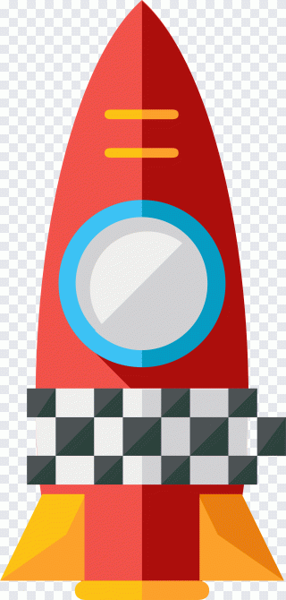 Aplicativo móvel, foguete, vermelho, branco PNG