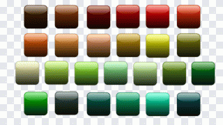 Button, Icon, Square, Colorful PNG
