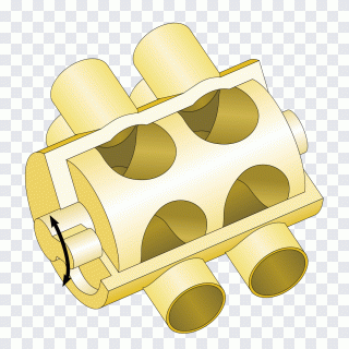 Valve, laiton, trompette, cylindre PNG