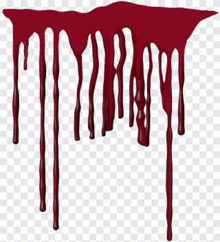 Blood, ink, gold PNG