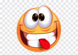 Smiley Emoticon, smiley, face, orange PNG