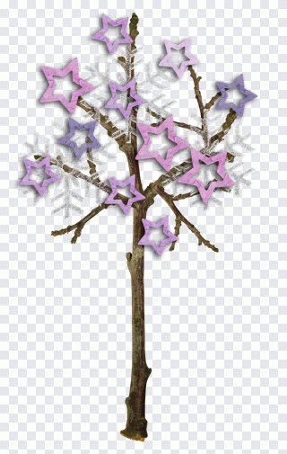 Tree Twig, tree, watercolor Painting, purple PNG