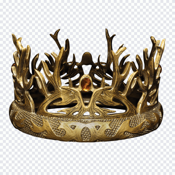 Metall, Messing, Comic, Krone PNG