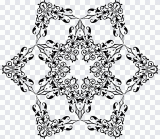 Ornamental, Decorative, Floral, Vintage PNG